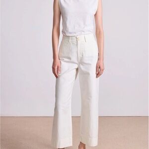 Apiece Apart Women’s Classic Merida size 6 Cream Pants NWOT